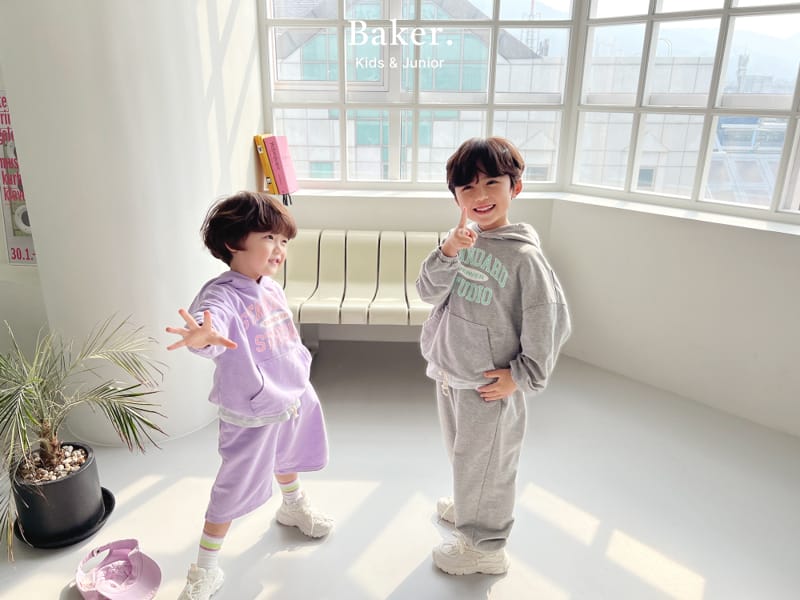 Baker - Korean Children Fashion - #Kfashion4kids - Standard Top Pants Shorts Set - 10