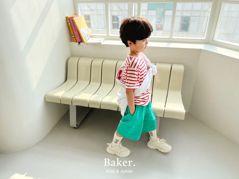 Baker - Korean Children Fashion - #childofig - Backer Stripes Teee - 5