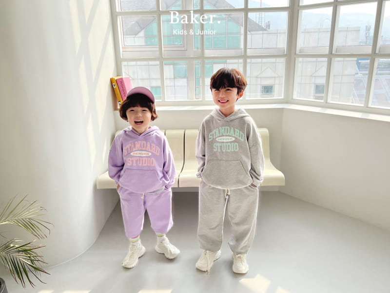 Baker - Korean Children Fashion - #childrensboutique - Standard Top Pants Shorts Set - 3