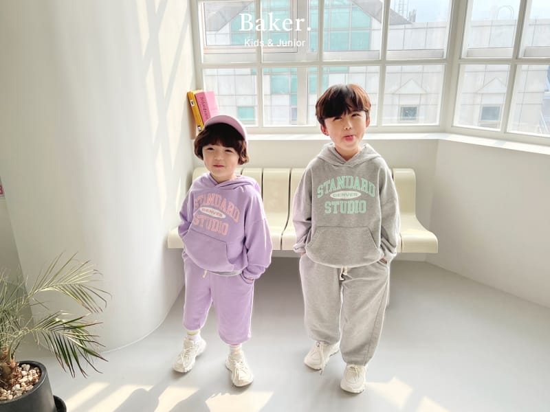 Baker - Korean Children Fashion - #discoveringself - Standard Top Pants Shorts Set - 5