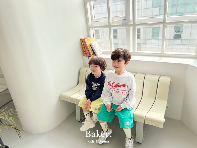 Baker - Korean Children Fashion - #kidsshorts - Looing Sweatshirt - 9