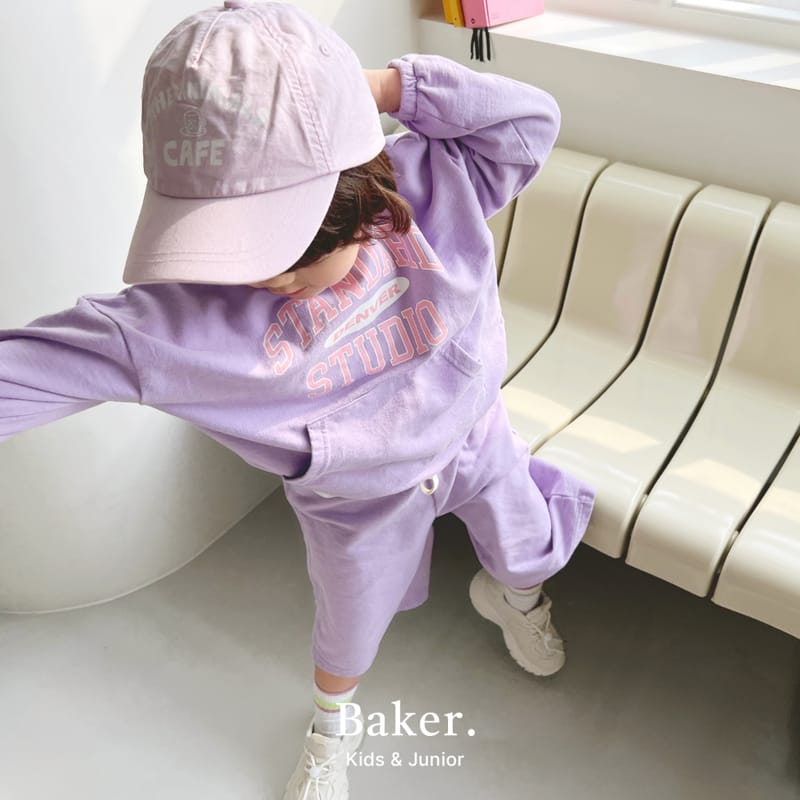 Baker - Korean Children Fashion - #kidsshorts - Standard Top Pants Shorts Set - 7
