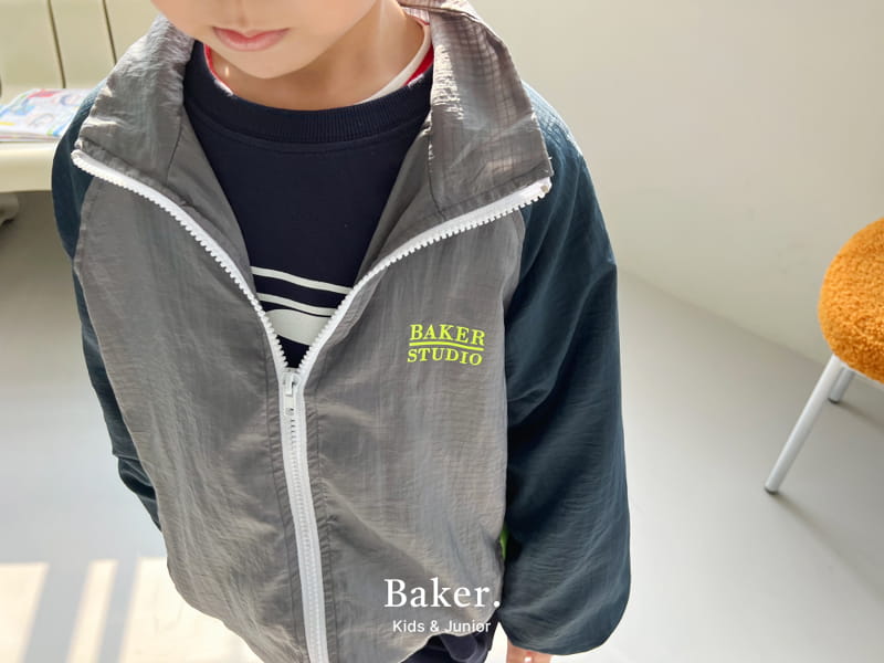 Baker - Korean Children Fashion - #kidsstore - Windbreaker Jumper - 2