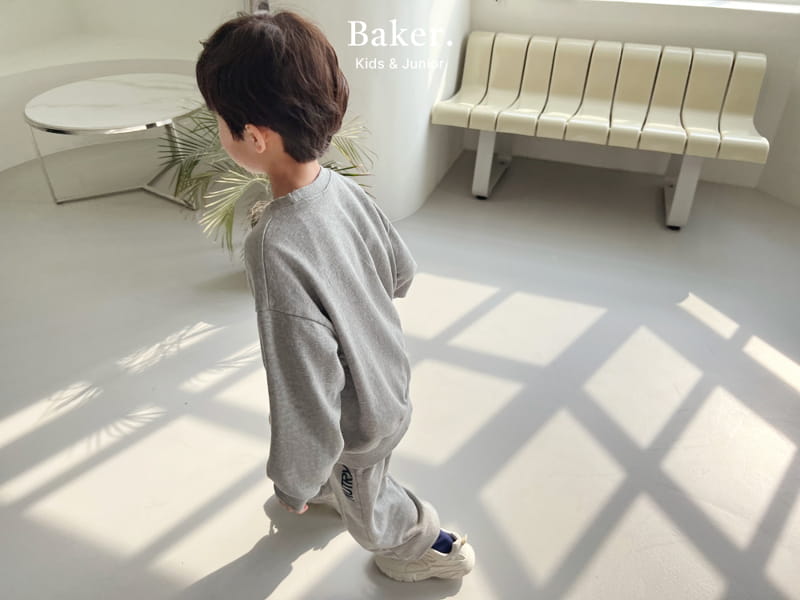 Baker - Korean Children Fashion - #littlefashionista - Oat Sweatshirt Set - 9