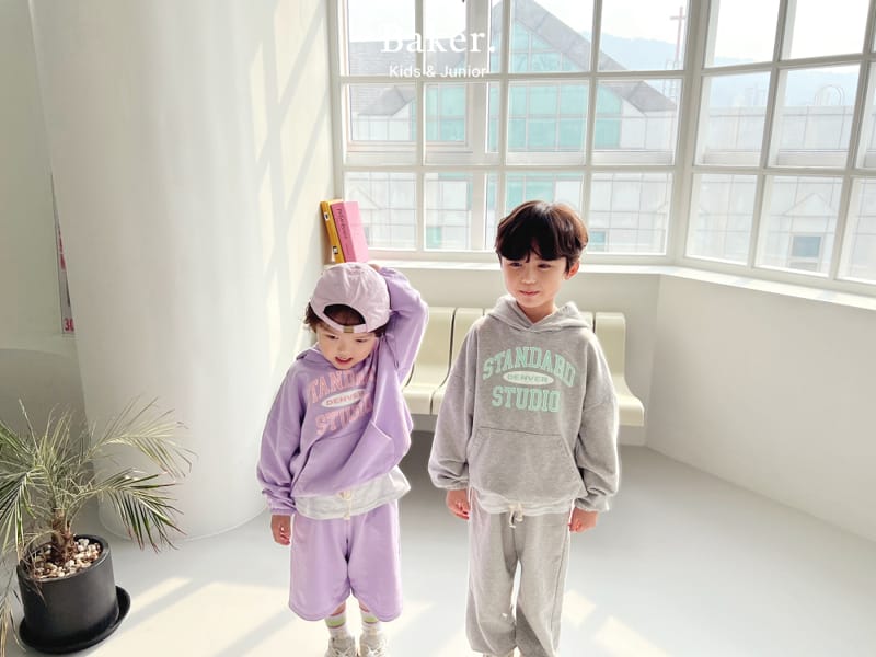 Baker - Korean Children Fashion - #littlefashionista - Standard Top Pants Shorts Set - 11