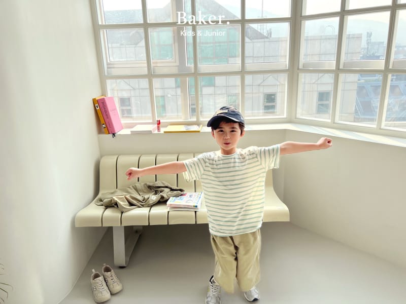 Baker - Korean Children Fashion - #minifashionista - Backer Stripes Teee - 2