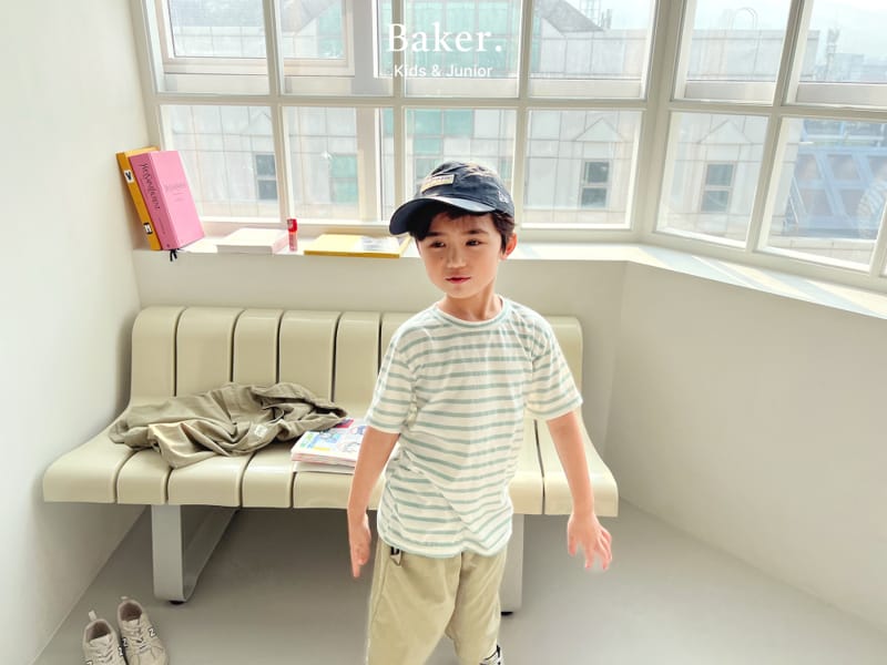 Baker - Korean Children Fashion - #prettylittlegirls - Backer Stripes Teee - 3