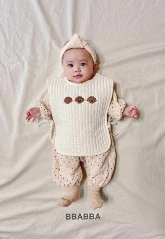 Bbabba - Korean Baby Fashion - #babyboutiqueclothing - Dot Long Bodysuit - 4