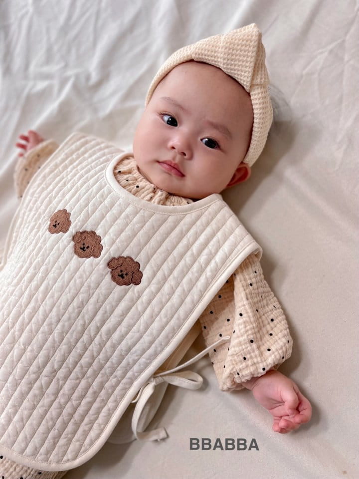 Bbabba - Korean Baby Fashion - #babyfever - Dot Long Bodysuit - 6