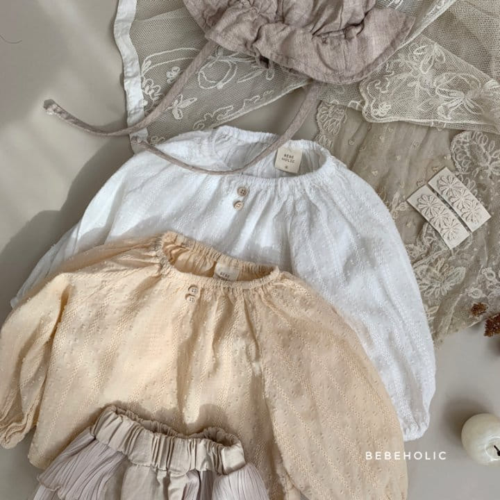 Bebe Holic - Korean Baby Fashion - #babyboutique - Shirring Blouse - 3