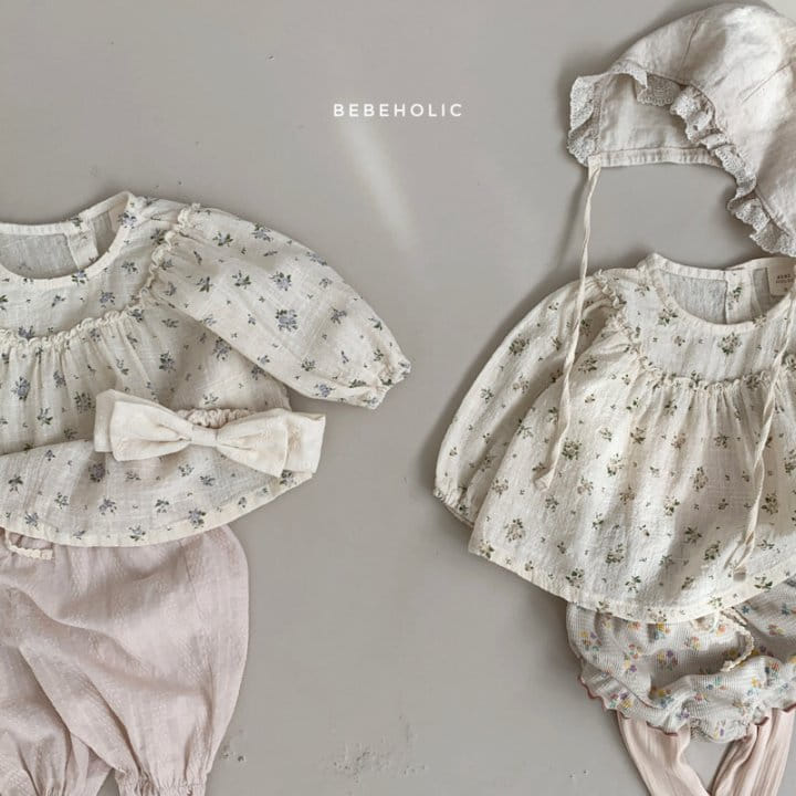 Bebe Holic - Korean Baby Fashion - #babyboutique - Flower Blouse - 3