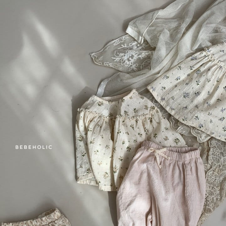 Bebe Holic - Korean Baby Fashion - #babyboutique - Flower Blouse - 4