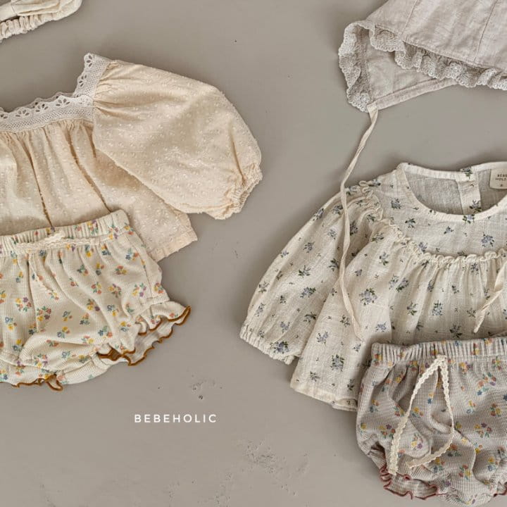 Bebe Holic - Korean Baby Fashion - #babyclothing - Flower Bloomer - 2