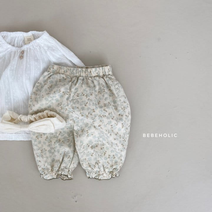 Bebe Holic - Korean Baby Fashion - #babylifestyle - Flower Pants - 4