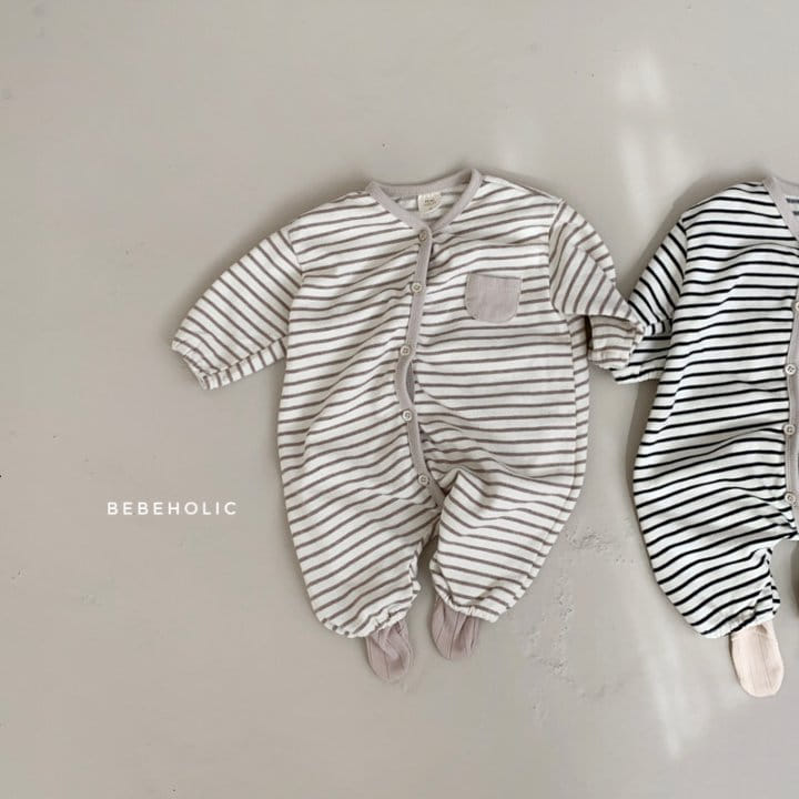 Bebe Holic - Korean Baby Fashion - #babyoutfit - Pocket Bodysuit - 3
