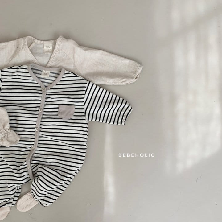 Bebe Holic - Korean Baby Fashion - #smilingbaby - Pocket Bodysuit - 8
