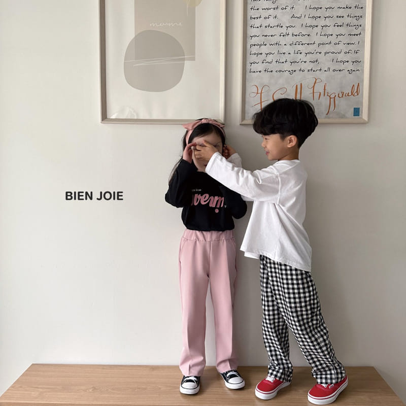 Bien Joie - Korean Children Fashion - #childofig - Checks Pants - 7