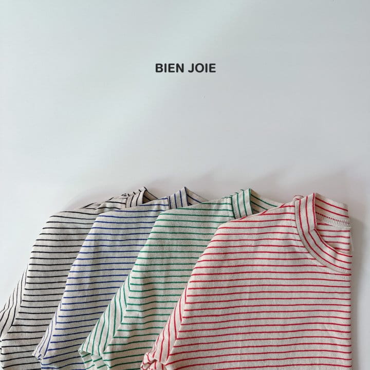 Bien Joie - Korean Children Fashion - #childrensboutique - Now Stripes Tee
