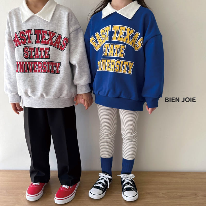 Bien Joie - Korean Children Fashion - #childrensboutique - Easy Collar Sweatshirt