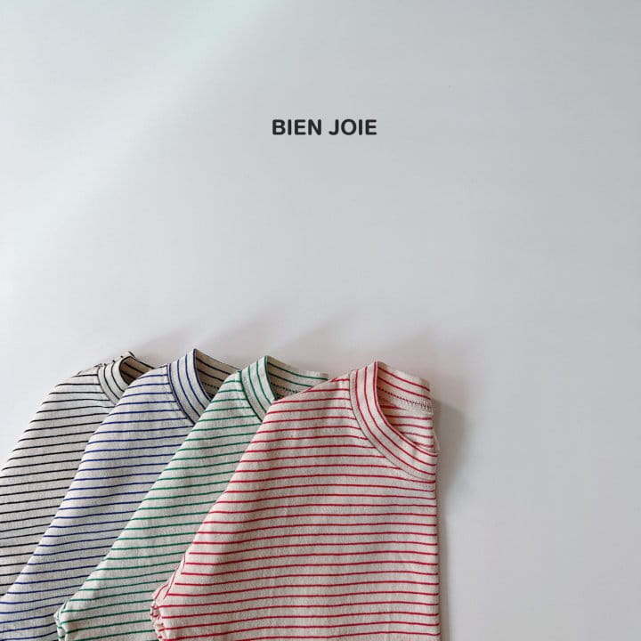 Bien Joie - Korean Children Fashion - #designkidswear - Now Stripes Tee - 2