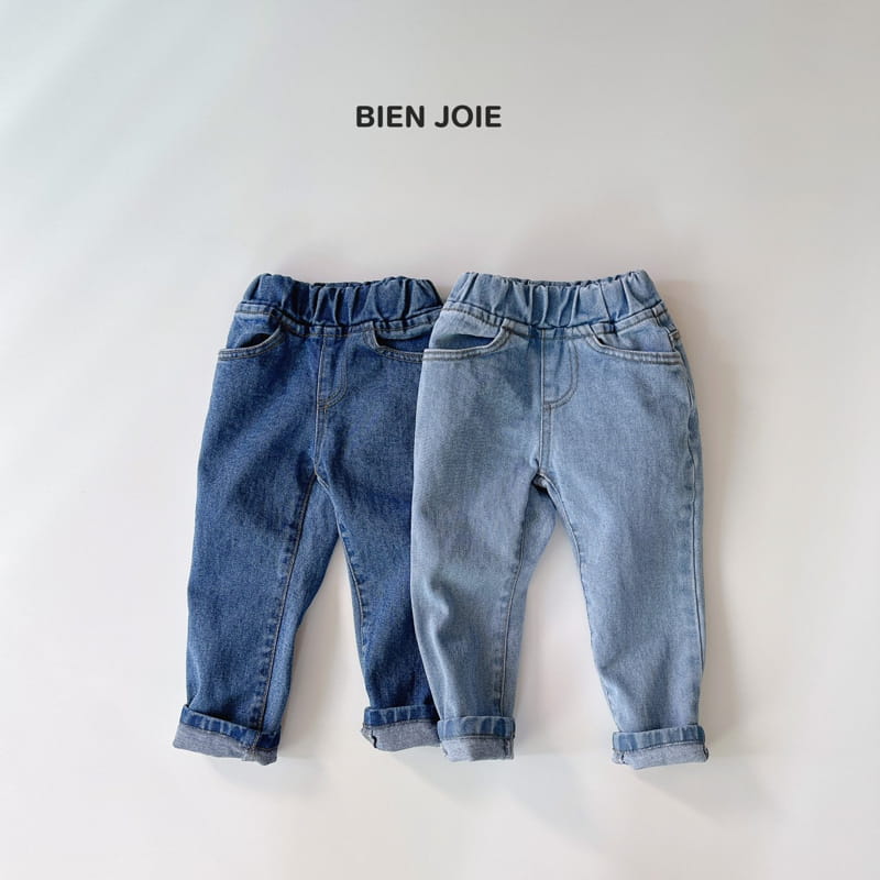 Bien Joie - Korean Children Fashion - #discoveringself - Parch Baggy Jeans