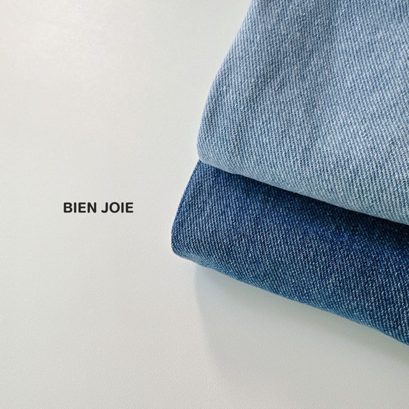 Bien Joie - Korean Children Fashion - #kidsshorts - Parch Baggy Jeans - 3
