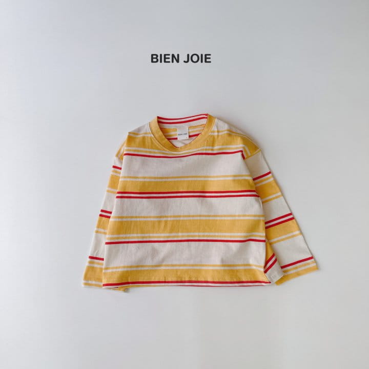 Bien Joie - Korean Children Fashion - #kidsstore - Roty Stripes Tee - 5