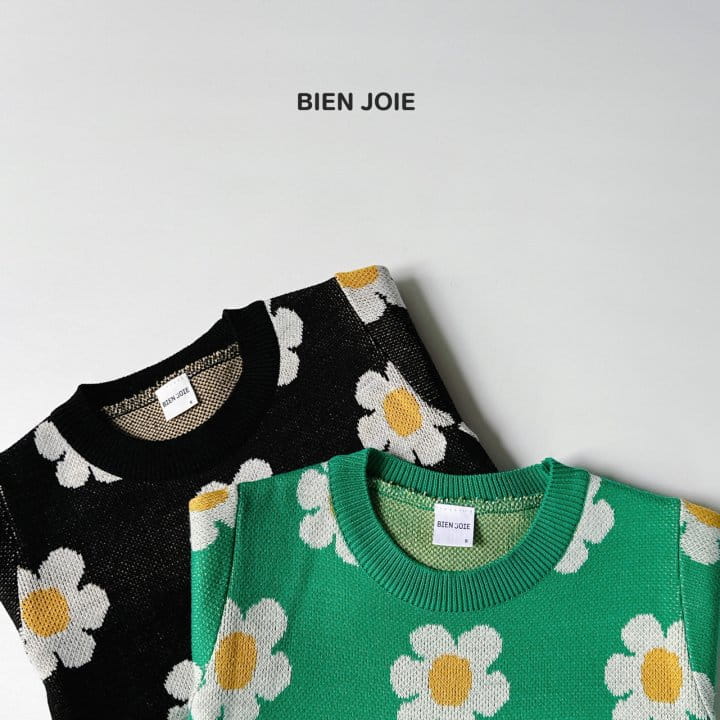 Bien Joie - Korean Children Fashion - #magicofchildhood - Sunny Knit Tee - 2