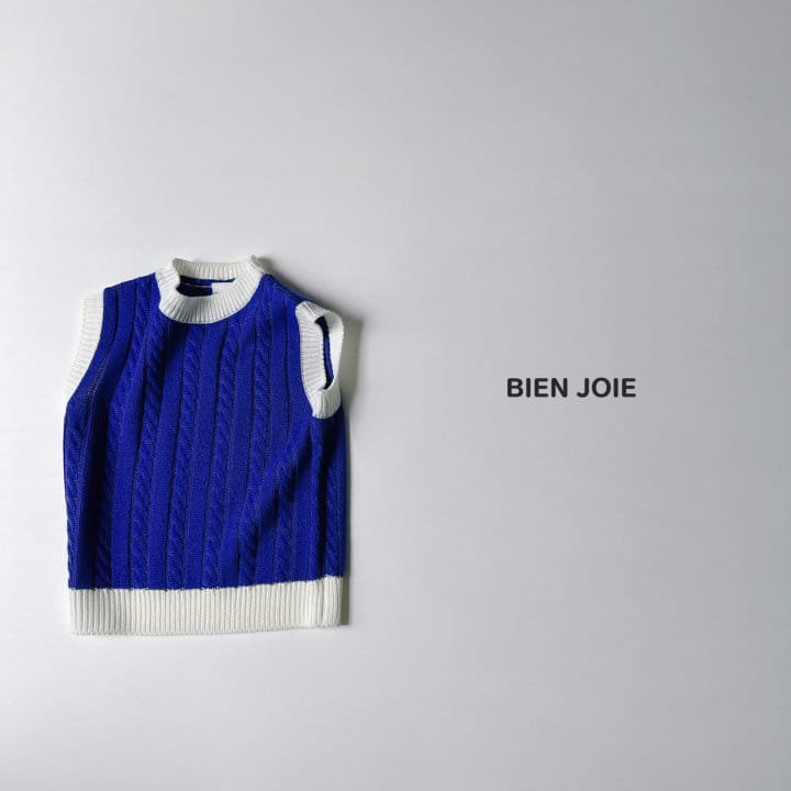 Bien Joie - Korean Children Fashion - #prettylittlegirls - Bling Vest Knit  - 5