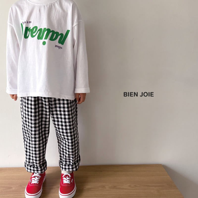 Bien Joie - Korean Children Fashion - #prettylittlegirls - Checks Pants - 6