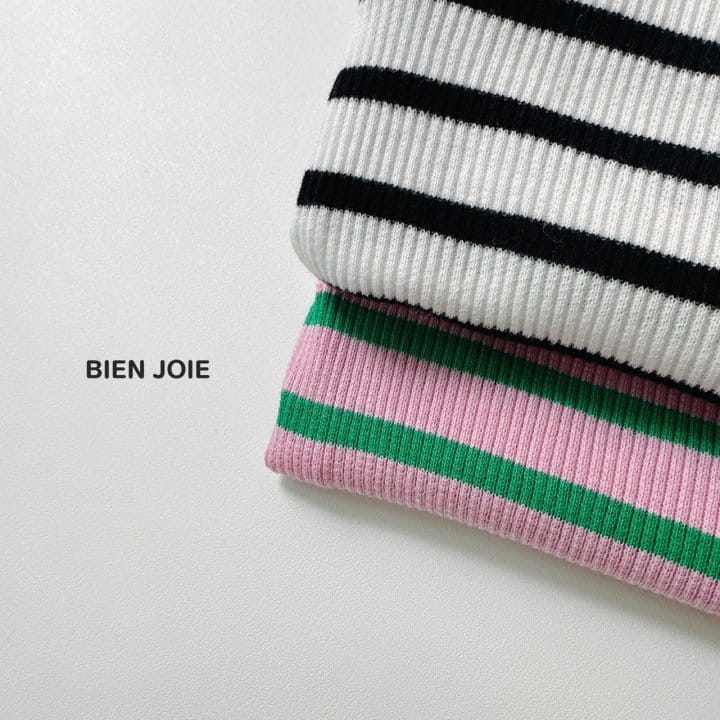 Bien Joie - Korean Children Fashion - #stylishchildhood - Heize Stripes Tee - 2