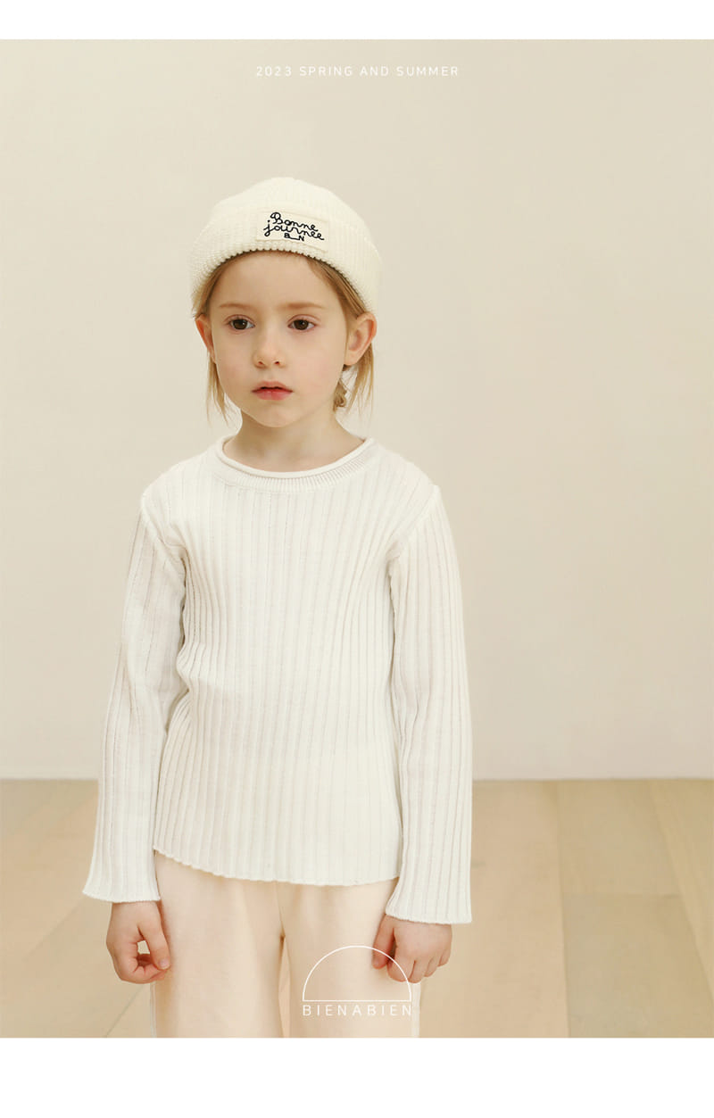 Bien a Bien - Korean Children Fashion - #discoveringself - Kals Knit Rib Tee