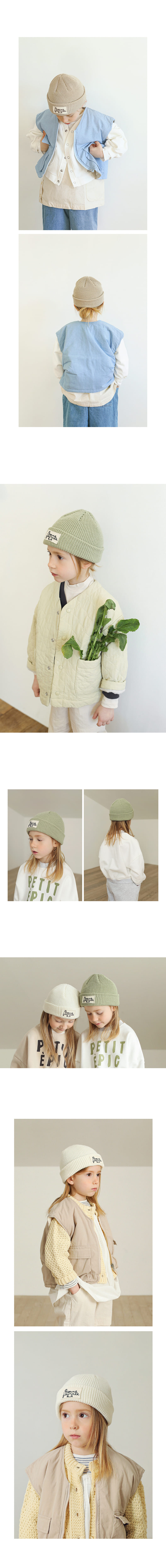 Bien a Bien - Korean Children Fashion - #kidsstore - Aint Knit Beanie - 2