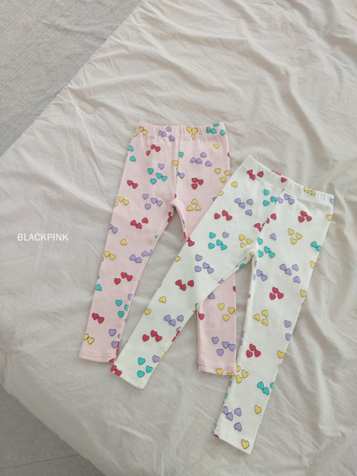 Black Pink - Korean Children Fashion - #Kfashion4kids - Pang Leggings