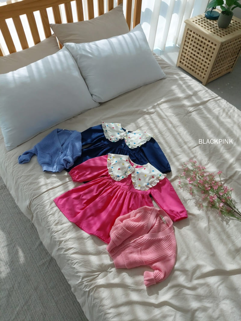 Black Pink - Korean Children Fashion - #childofig - April One-piece