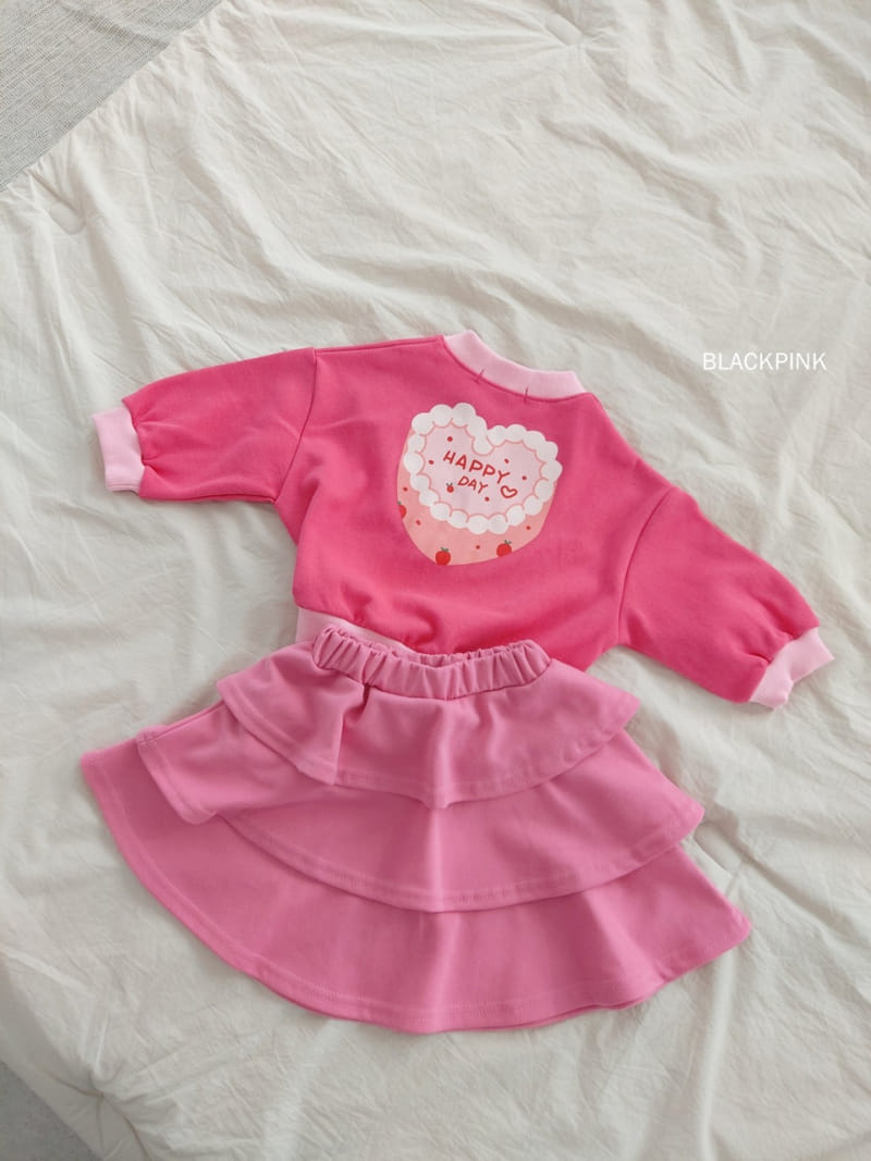 Black Pink - Korean Children Fashion - #childrensboutique - Happy Day Zip-up - 5