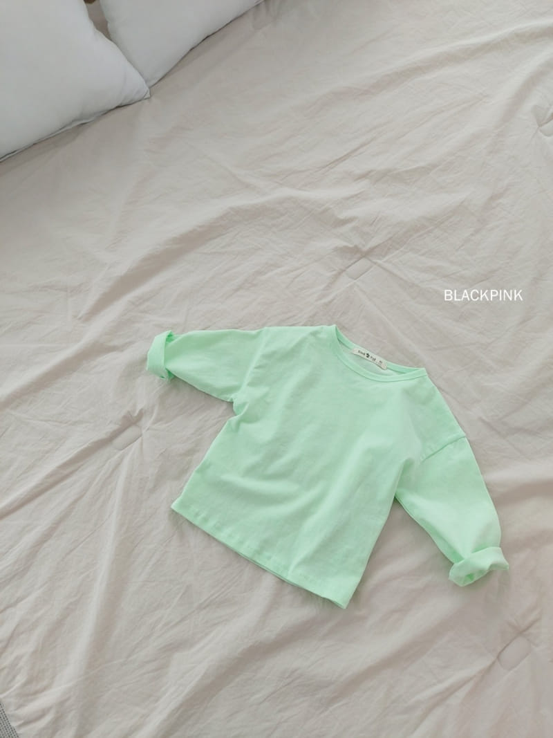 Black Pink - Korean Children Fashion - #designkidswear - Basic Single Tee - 12