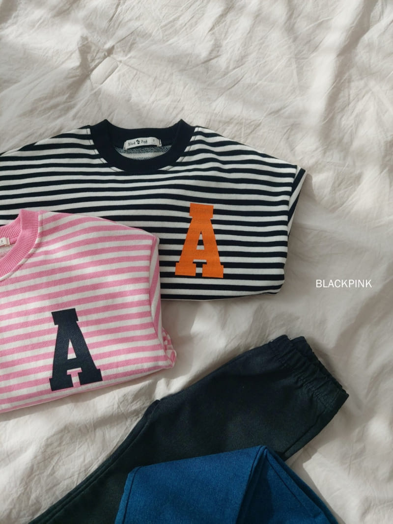 Black Pink - Korean Children Fashion - #designkidswear - A Sweatshirt - 5