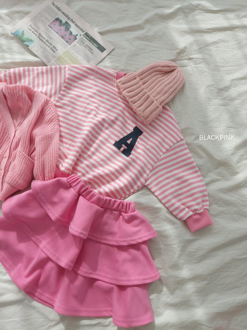 Black Pink - Korean Children Fashion - #fashionkids - A Sweatshirt - 7