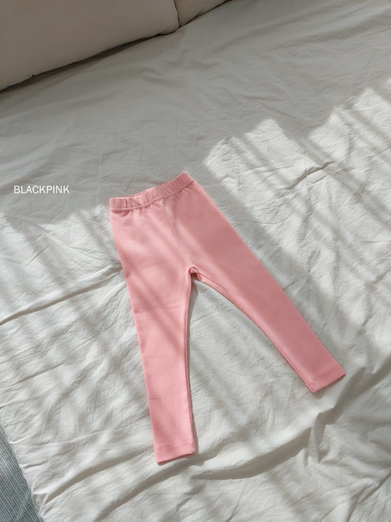 Black Pink - Korean Children Fashion - #kidsstore - Muzi Leggings - 9