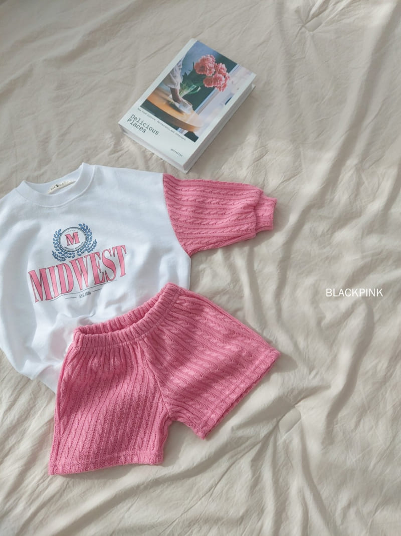Black Pink - Korean Children Fashion - #littlefashionista - Balman Knit Shorts - 8