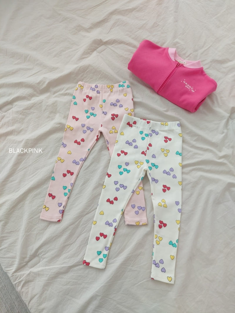 Black Pink - Korean Children Fashion - #littlefashionista - Pang Leggings - 2