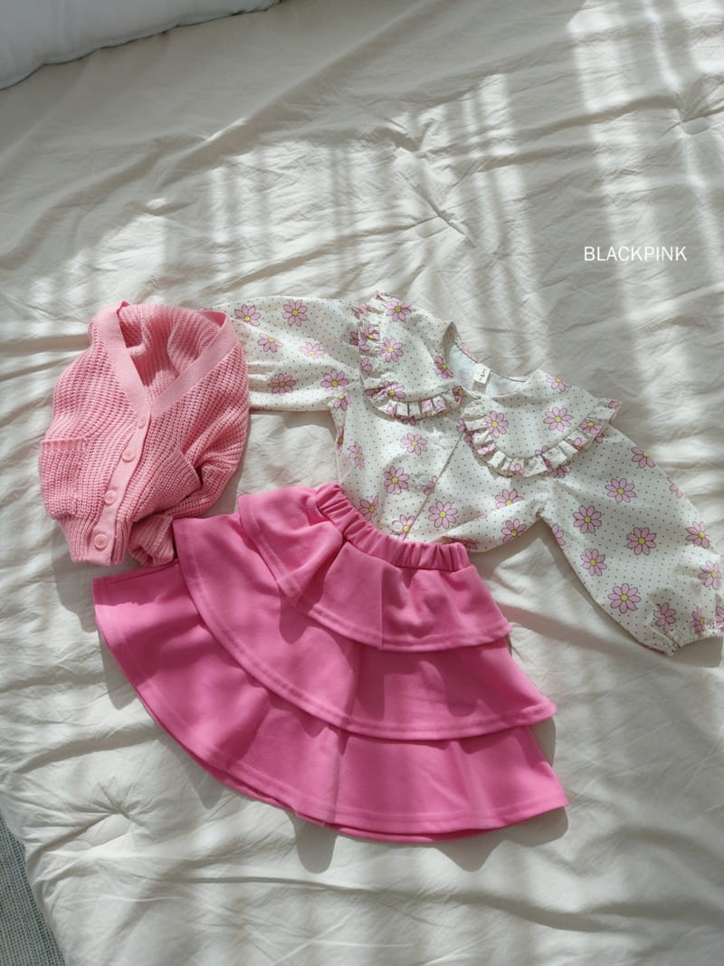 Black Pink - Korean Children Fashion - #magicofchildhood - Daisy Blouse - 6