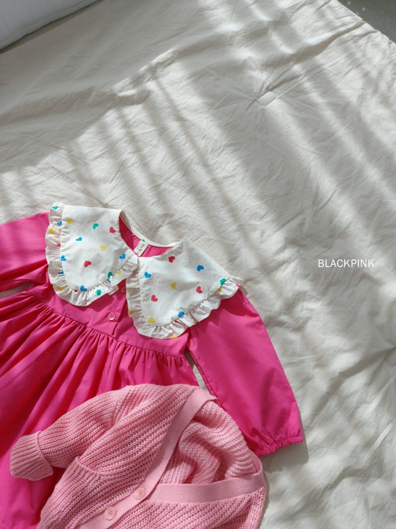 Black Pink - Korean Children Fashion - #minifashionista - April One-piece - 12