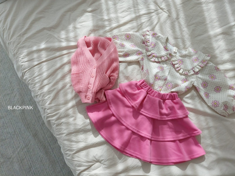 Black Pink - Korean Children Fashion - #todddlerfashion - Daisy Blouse - 9