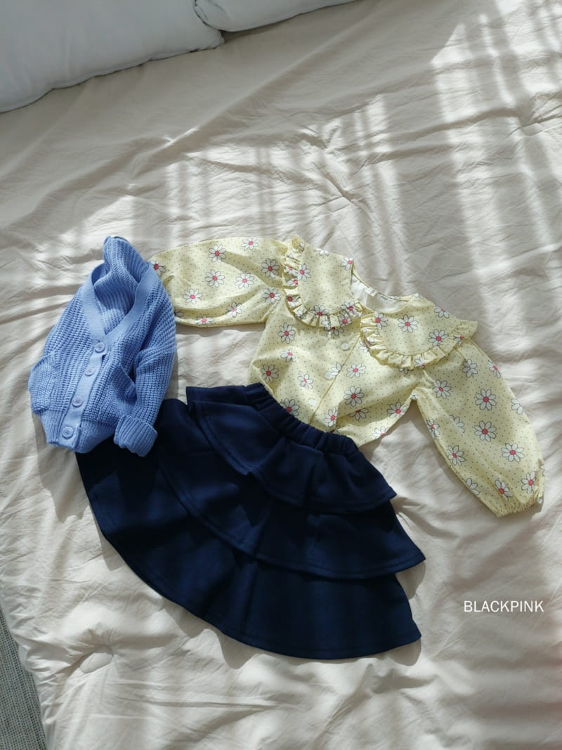 Black Pink - Korean Children Fashion - #toddlerclothing - Daisy Blouse - 10