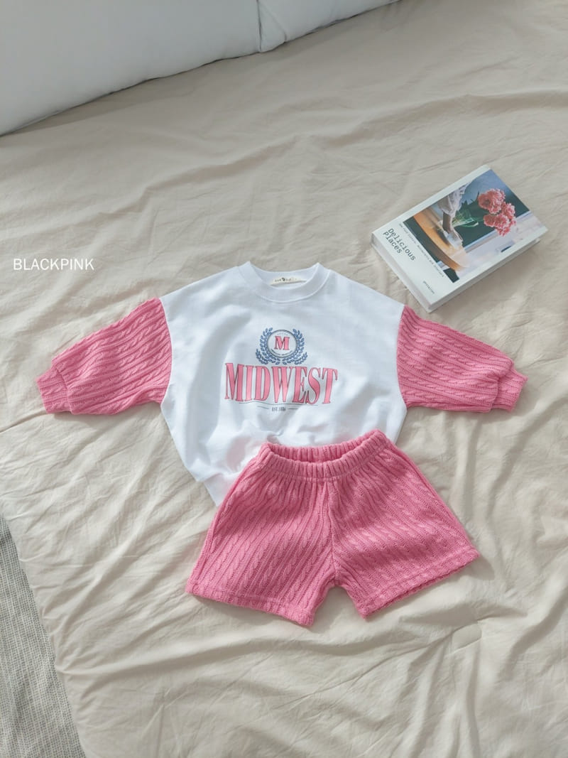 Black Pink - Korean Children Fashion - #toddlerclothing - Balmas Sweatshirt - 9