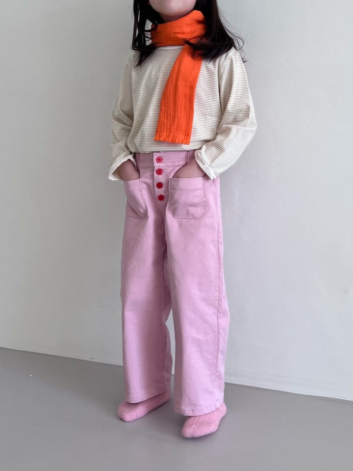 Bon Bon Butik - Korean Children Fashion - #fashionkids - Pocket Pants - 12