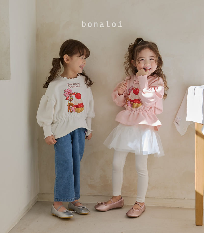 Bonaloi - Korean Children Fashion - #Kfashion4kids - Short Cake Tee - 11
