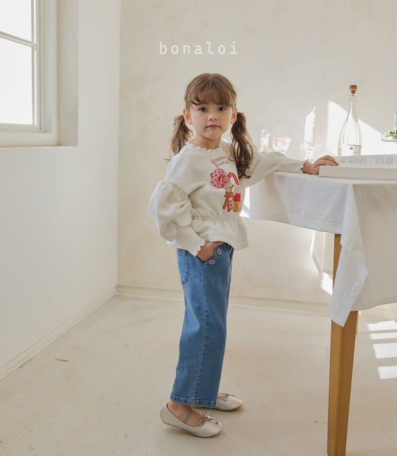Bonaloi - Korean Children Fashion - #designkidswear - Short Cake Tee - 5